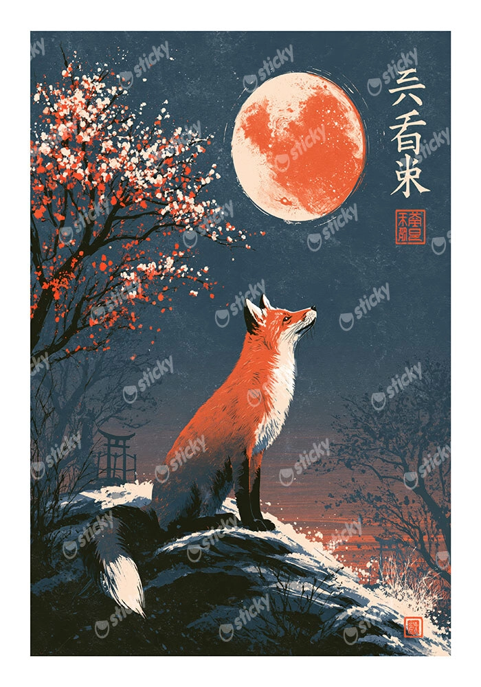 Poster JAPANESE FOX 2