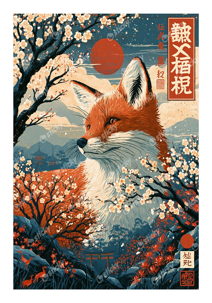 Poster JAPANESE FOX