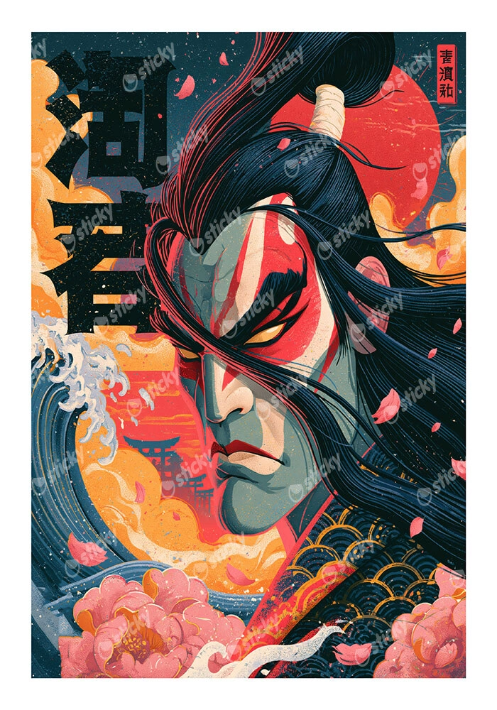Poster JAPANESE KABUKI 3
