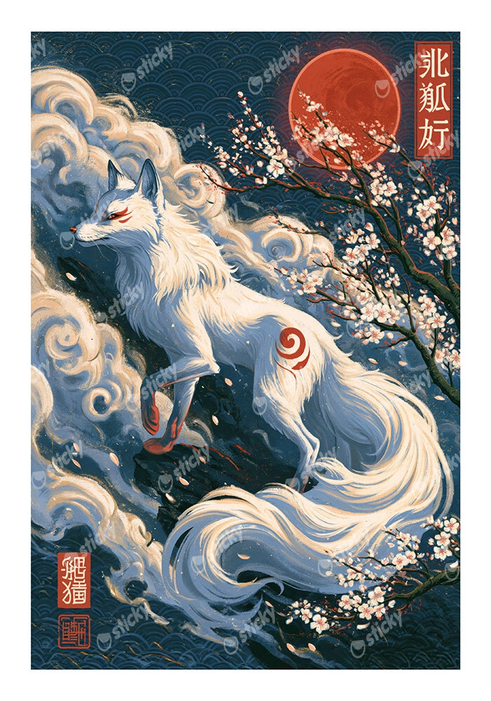 Poster JAPANESE KITSUNE 2