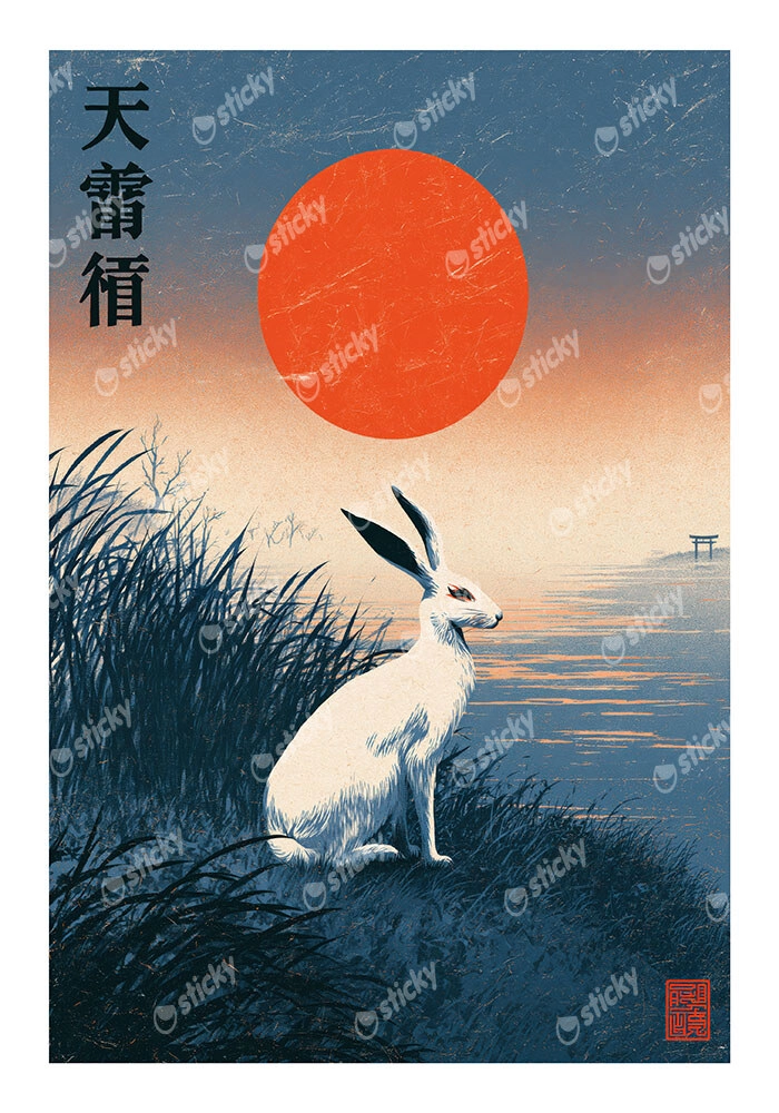 Poster JAPANESE RABBIT