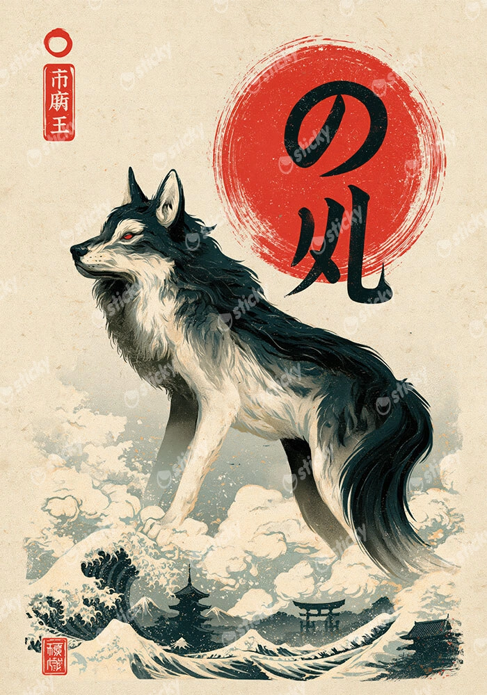 Poster JAPANESE WOLF
