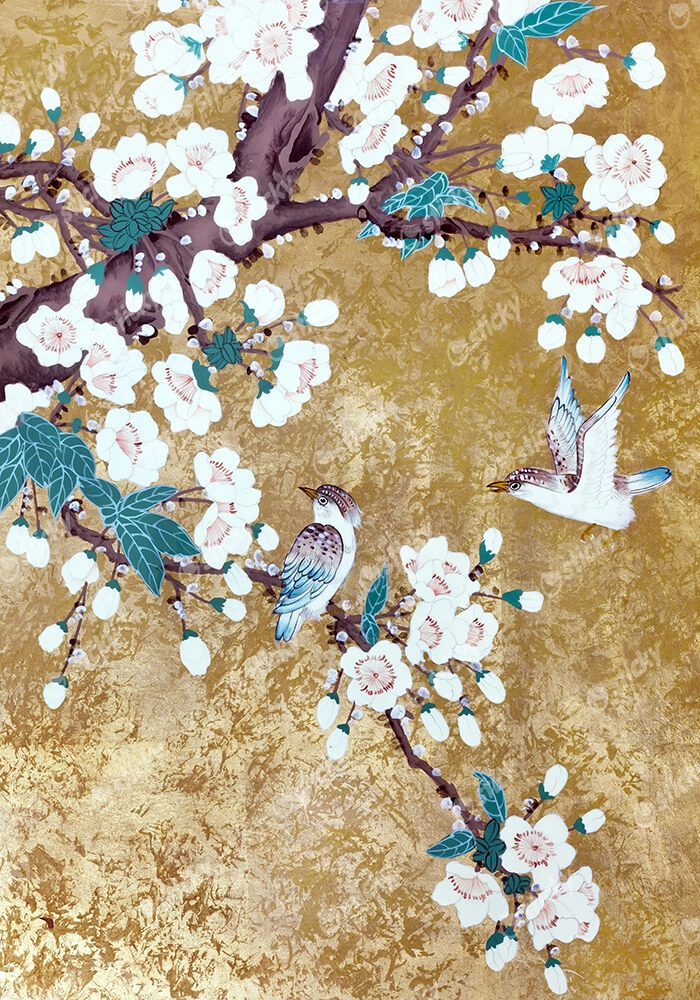 Πινακας σε καμβά CHERRY BIRDS