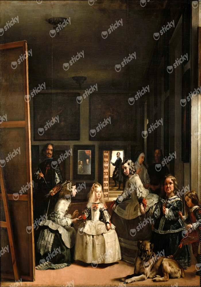 Πινακας σε καμβά DIEGO VELASQUEZ - LAS MENINAS