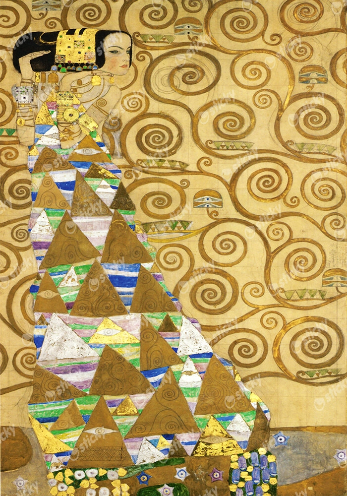 Πινακας σε καμβά KLIMT - EXPECTATION