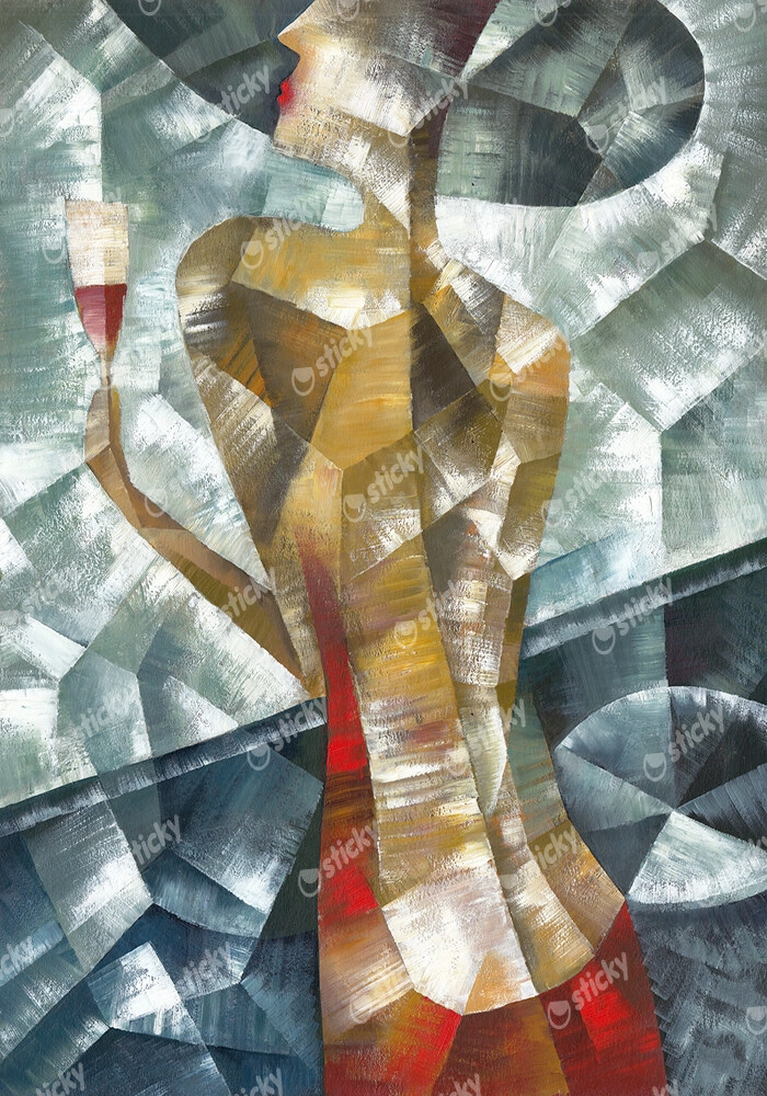 Πινακας σε καμβά MODERN WOMAN