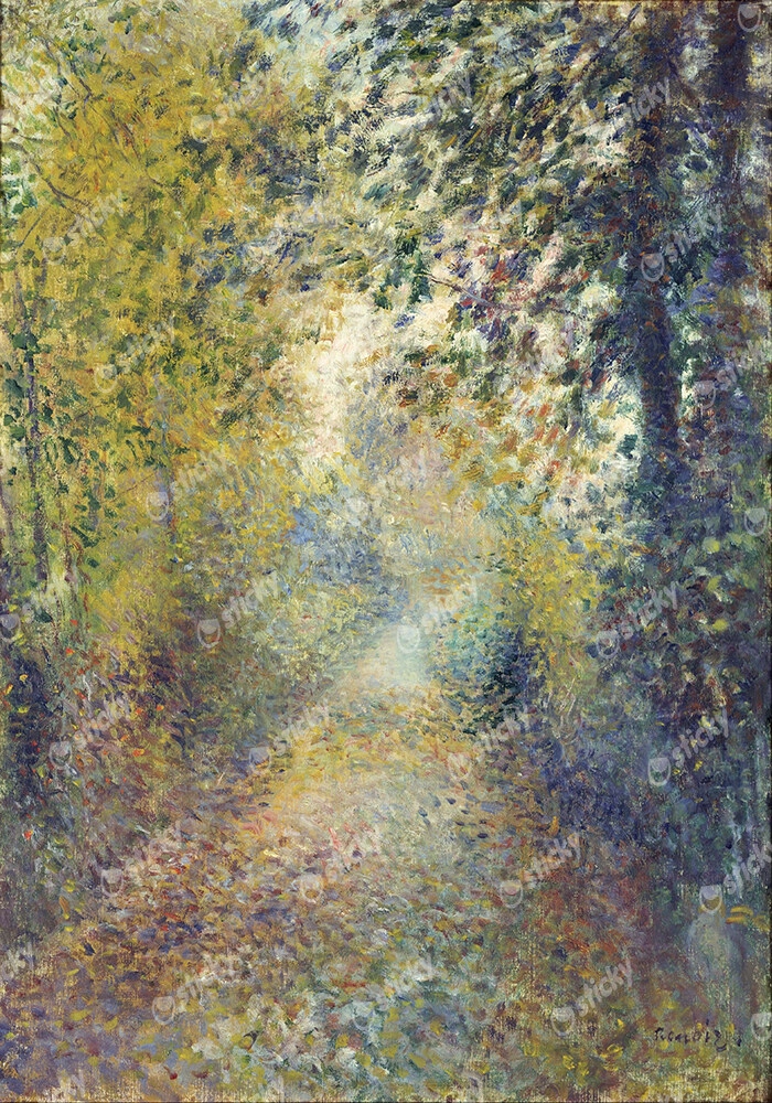 Πινακας σε καμβά RENOIR - IN THE WOODS