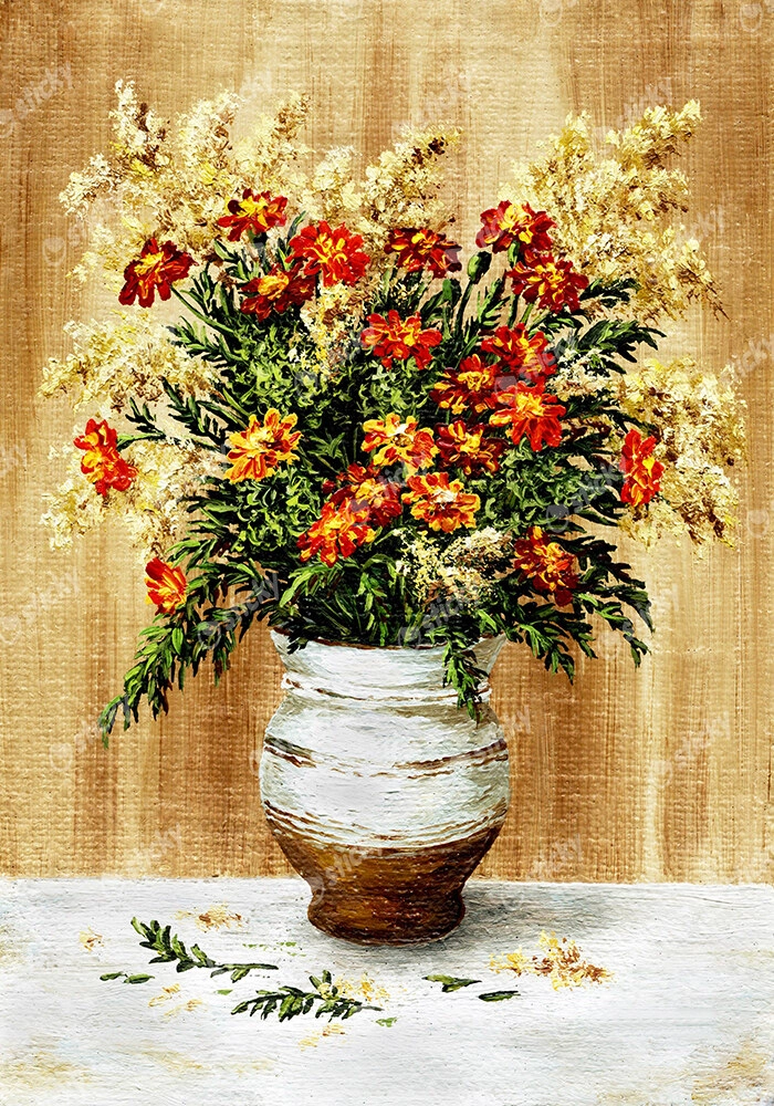Πινακας σε καμβά SUMMER FLOWERS