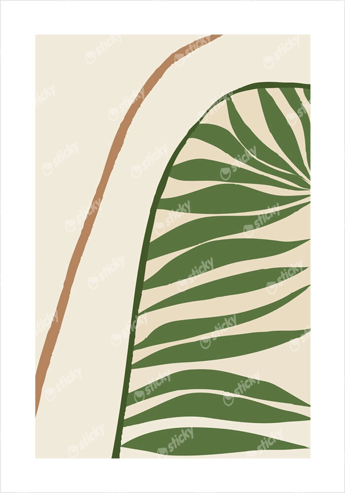 Πόστερ MINIMALIST LEAF