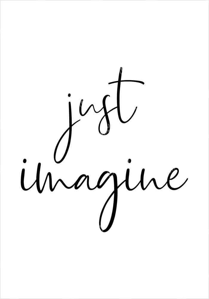 Πόστερ JUST IMAGINE