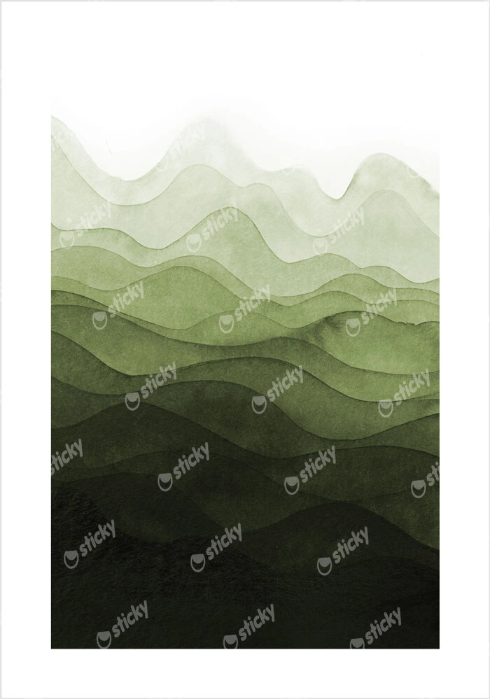 Πόστερ FLOWING INK TEXTURE