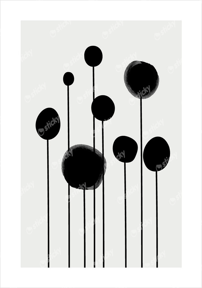 Πόστερ MINIMAL FLOWERS