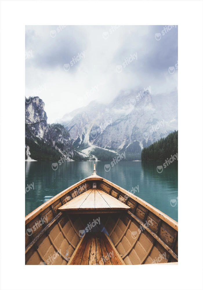 Πόστερ WOOD BOAT