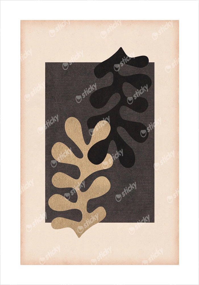 Πόστερ VINTAGE LEAVES COMPOSITION