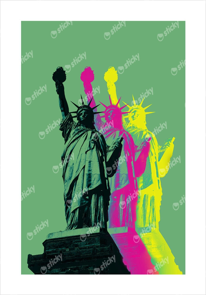 Πόστερ STYLISH STATUE OF LIBERTY