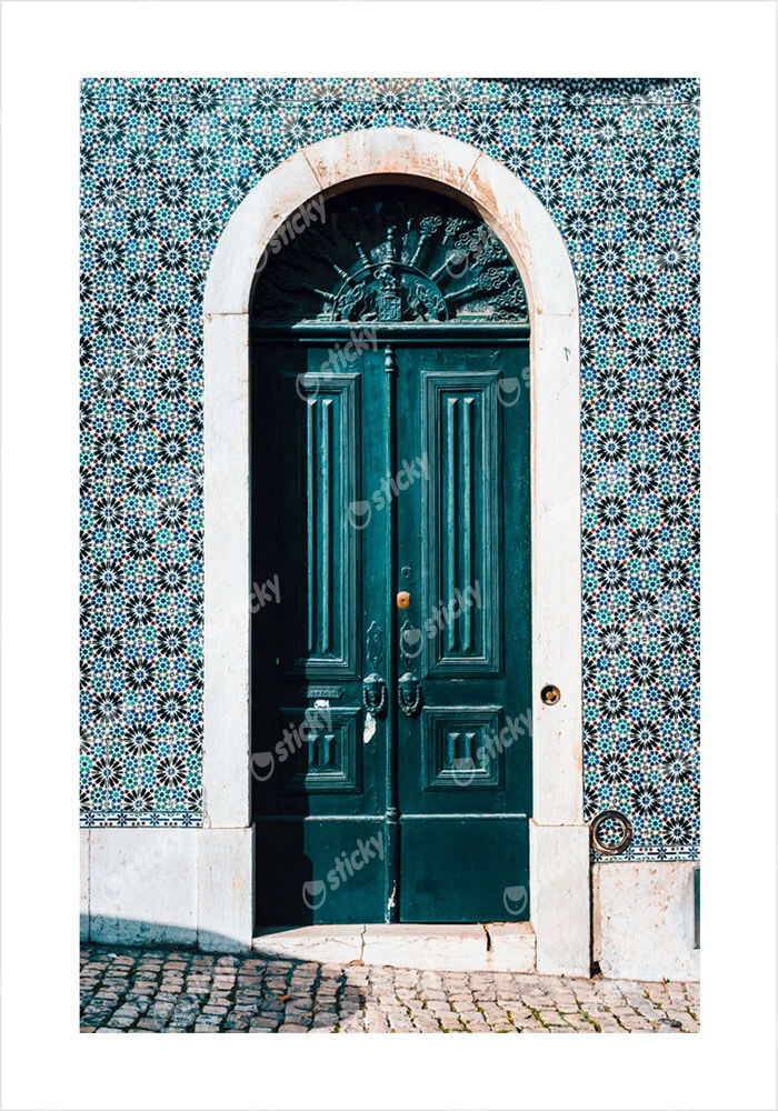 Πόστερ OLD COLORFUL DOOR