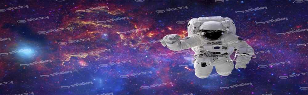 Πίνακας Πανοραμικός ASTRONAUT IN SPACE