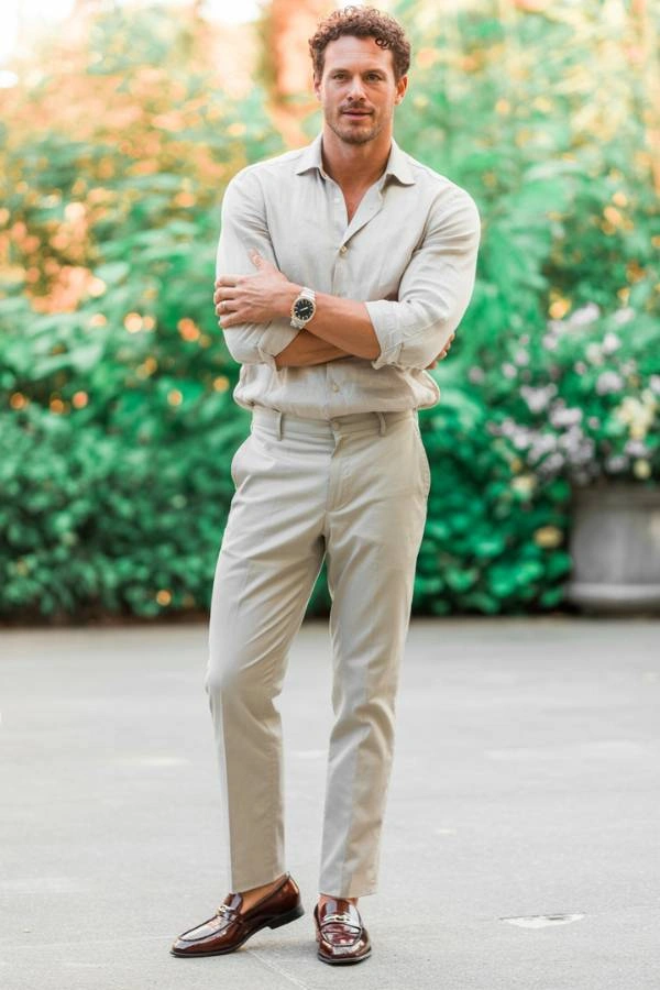 Casual ανδρικό ντύσιμο για γάμο 