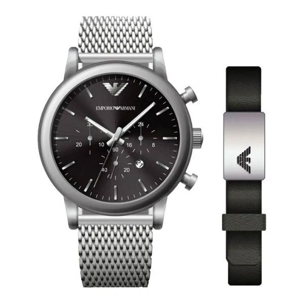 Emporio Armani Set Stainless Steel Bracelet AR80062SET