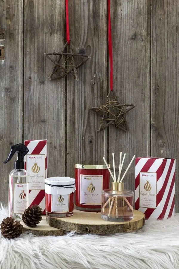 Αρωματικό Κερί Nima Ginger Brown