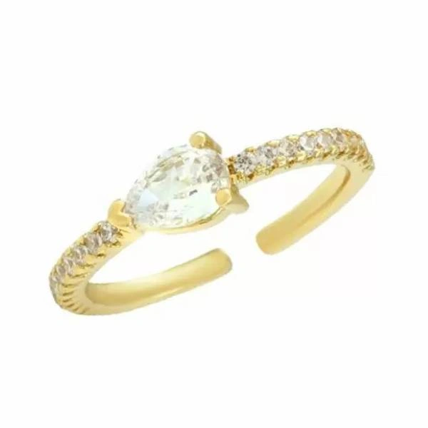 Δαχτυλίδι για επέτειο Από Ορείχαλκο Επιχρυσωμένο 24K Με Ζιργκόν
        loading=