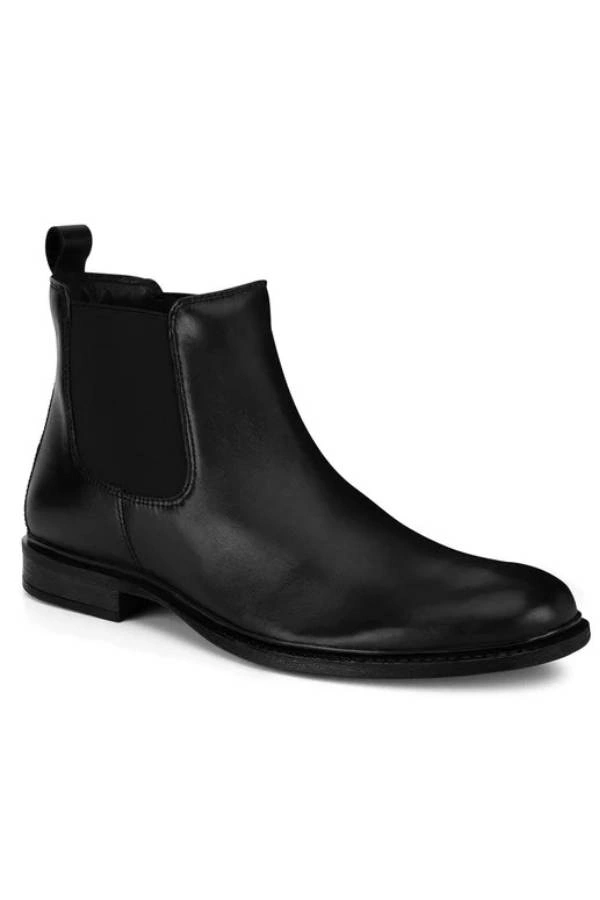 Steff Ανδρικά Μποτάκια με Λαστιχάκι Μαύρα