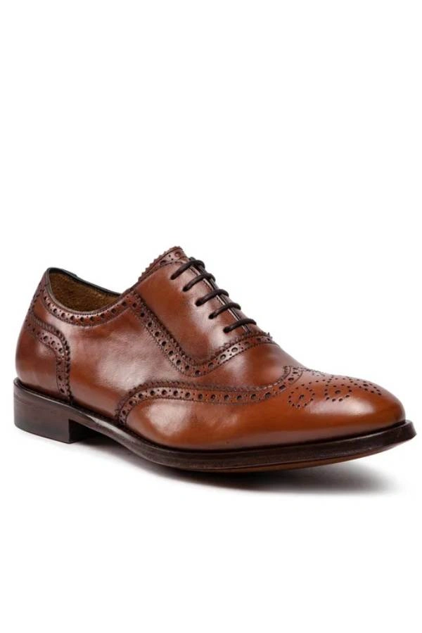 Lord Premium Ανδρικά Brogues Καφέ
