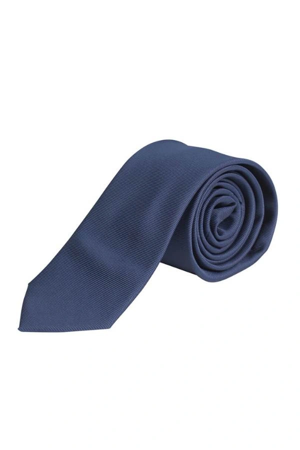 Prince Oliver Γραβάτα Μπλε Σκούρο Φαρδιά 7 cm 