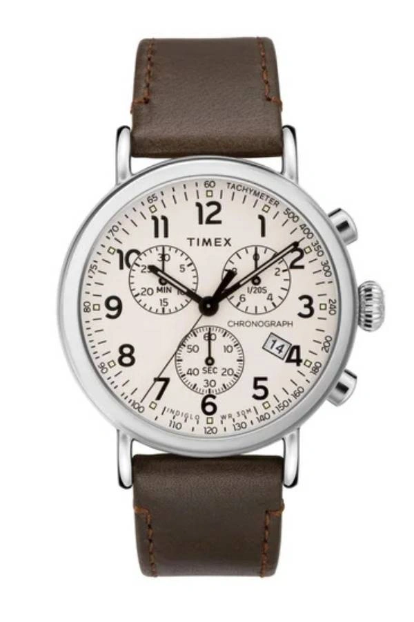 Ανδρικό Ρολόι Timex Standard TW2T21000 σε καφέ χρώμα