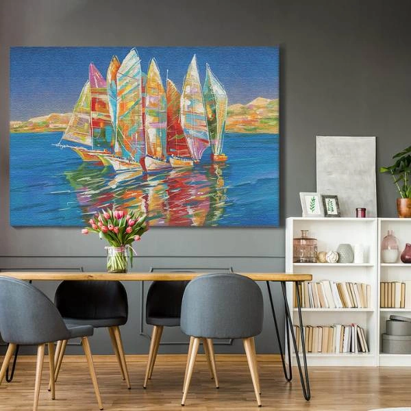 Πίνακας καμβά Autumn Regatta
        loading=