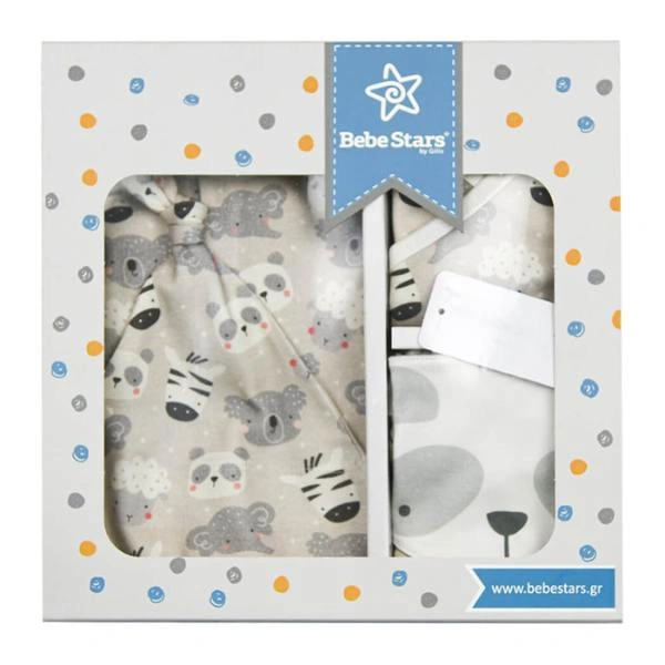 Σετ δώρου Bebe Stars 5τμχ (100% βαμβάκι, 6–9μ)