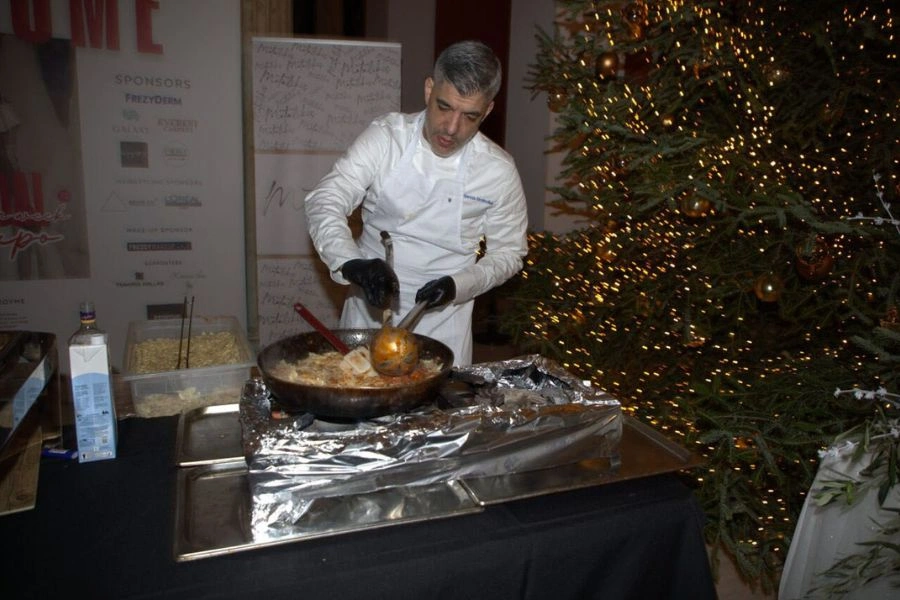 Live cooking εμπειρία στο Bridal Expo 2025 στο Ζάππειο Μέγαρο, Αθήνα