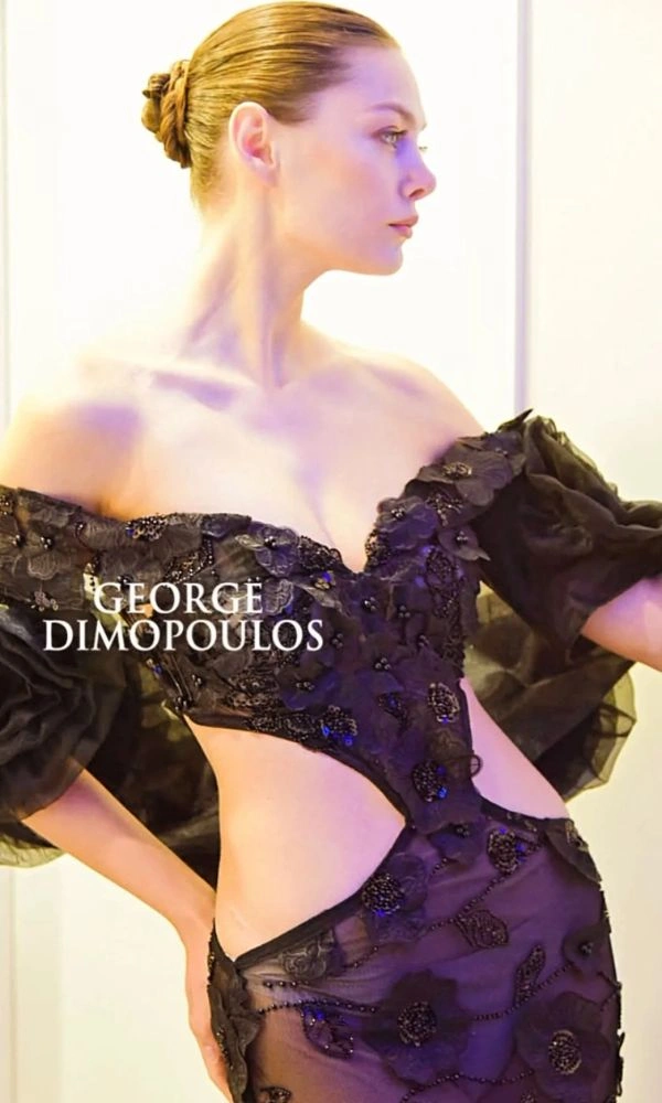 Δημιουργία του George Dimopoulos στο Bridal Fashion Week 2025 στο Ζάππειο Μέγαρο, Αθήνα