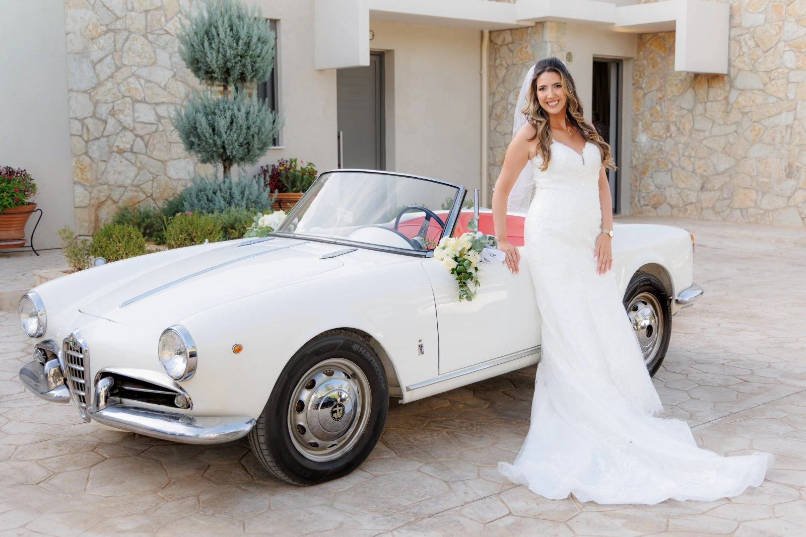 Alfa Romeo giulietta spider (1958) Κλασσικο αυτοκίνητο για γάμο