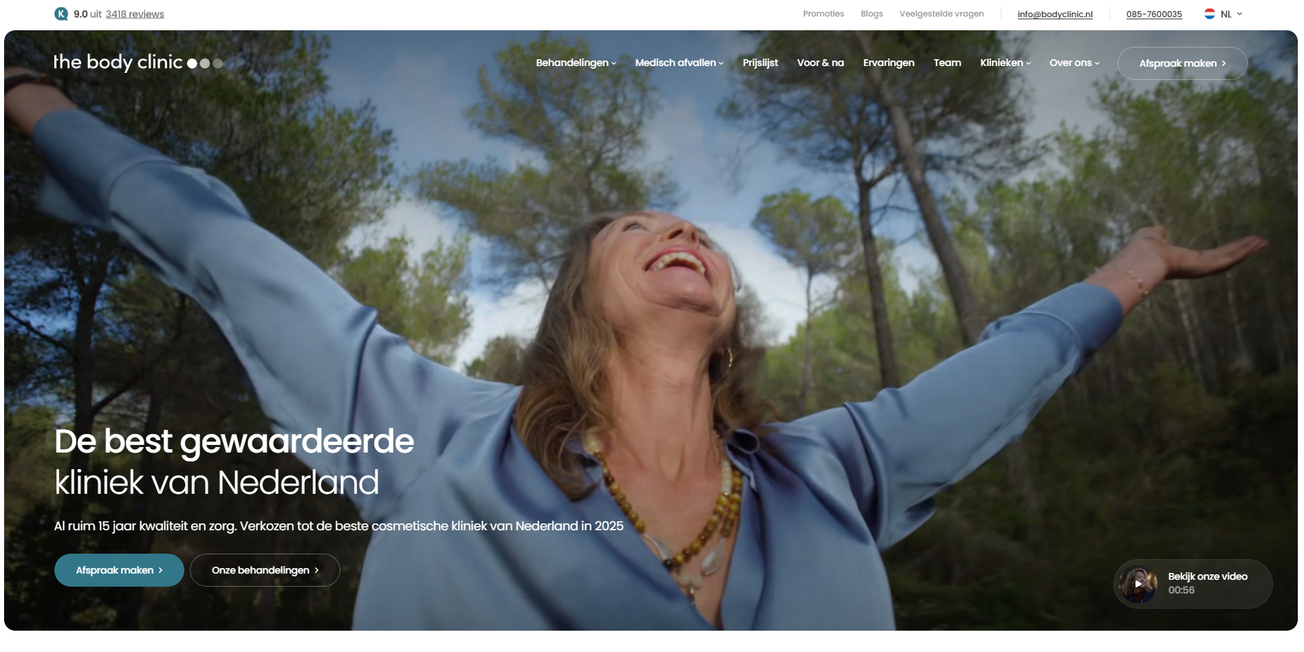 Body Clinic — Speed Optimization for a High-Traffic Cosmetic Clinic Website