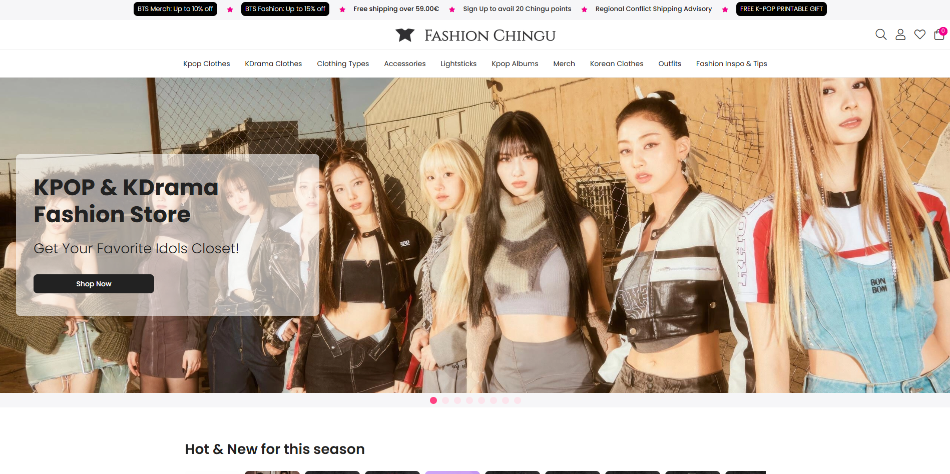 Fashion Chingu — Full-Stack Development & Ongoing IT Maintenance for a Large-Scale Fashion E-Commerce Platform