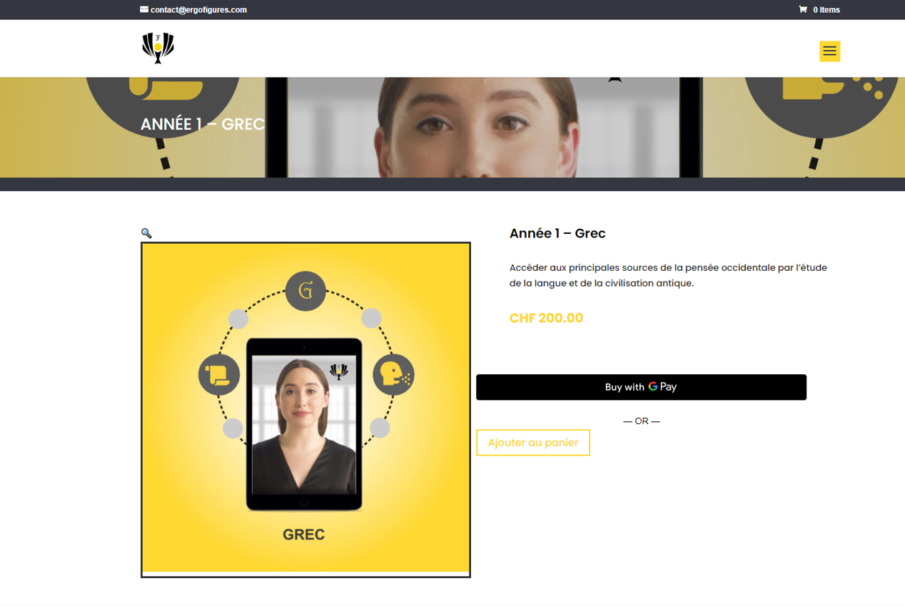ErgoFigures Interactive Learning Platform