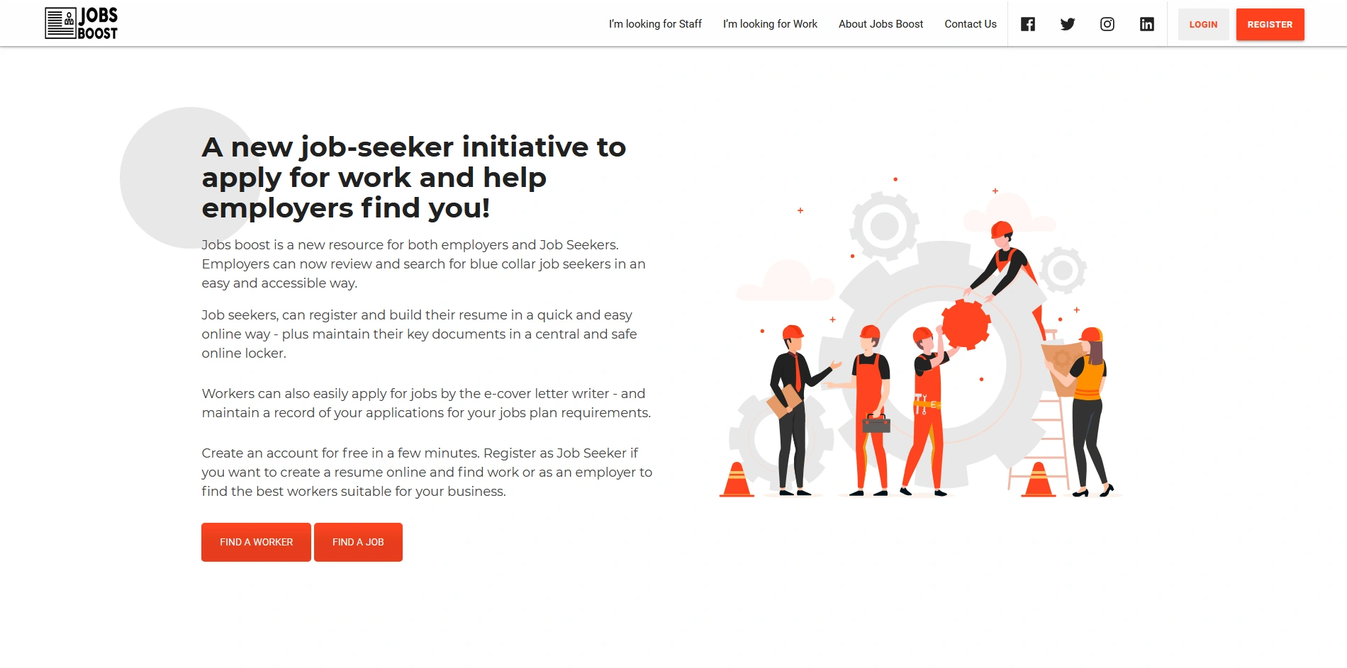 Jobs Boost — Full-Stack WordPress Development for a Blue-Collar Recruitment Platform