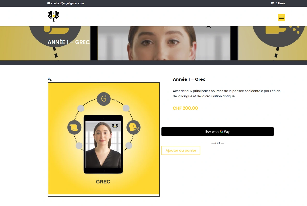 ErgoFigures Interactive Learning Platform