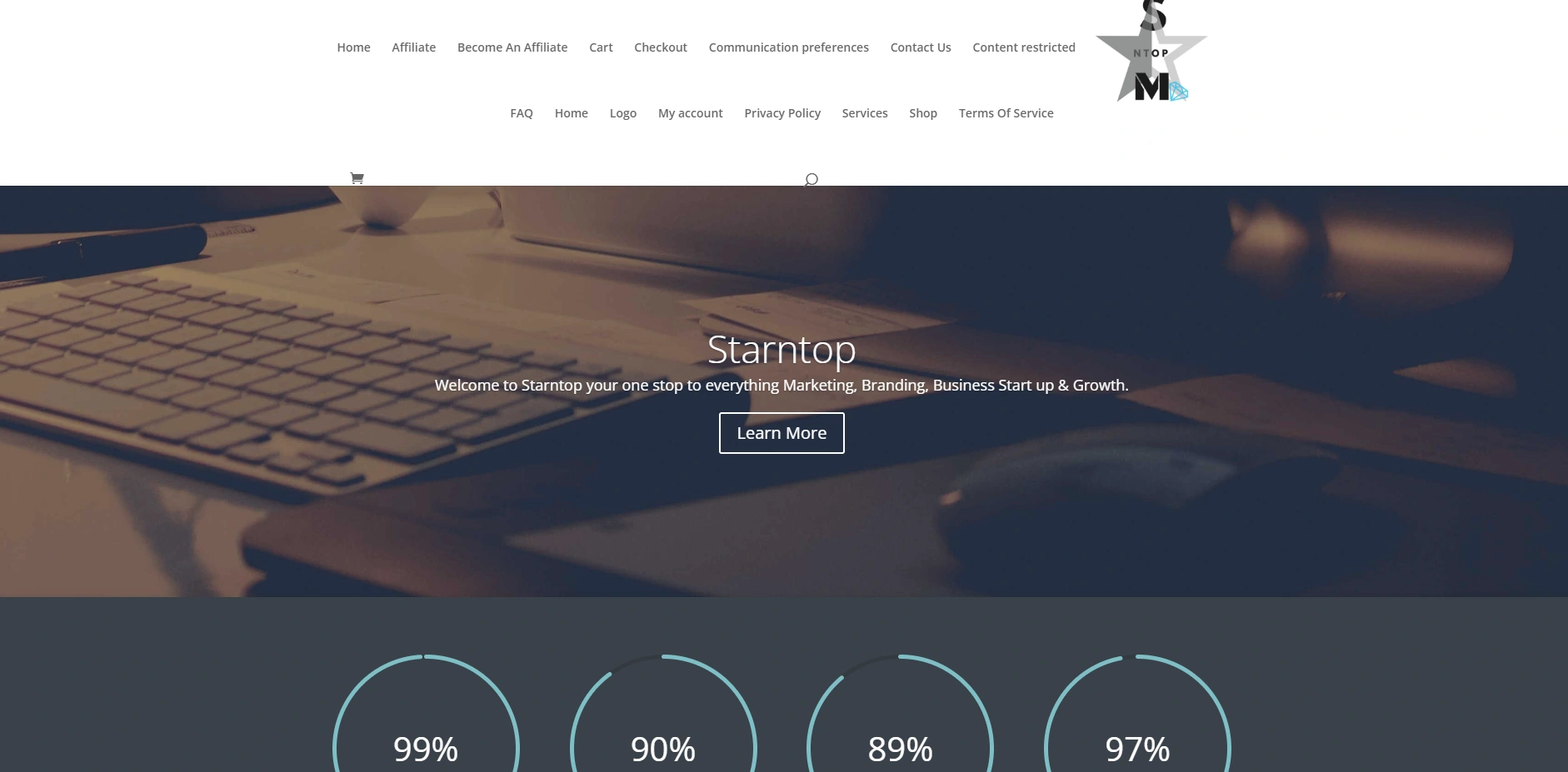 Starntop — PayPal Integration for a Marketing Services Platform