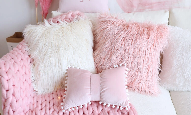 Faux Wool Pillowcase