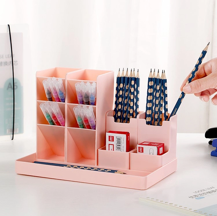 Plastic Pastel Desk Organizer
