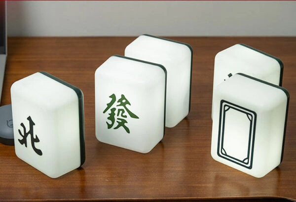 Led Mahjong Mahjong Tile LED Night Light | The Other Aesthetic