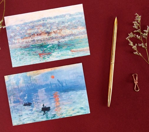 Art Painting Postcard Set