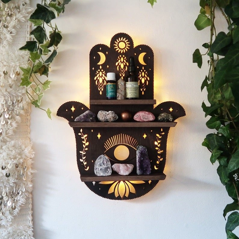 Hamsa Hand Shelf | The Other Aesthetic