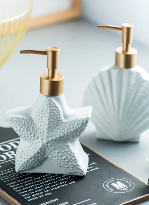 Shell-Shaped Soap Pump