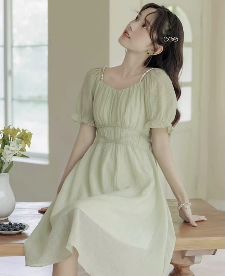 Green Light Summer Dress S