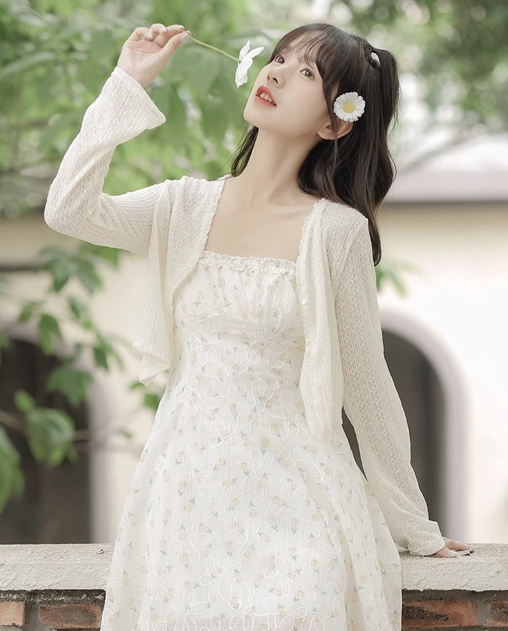 chinese dress ladies Origami Western Black Denim & Lace Jacket Cardigan