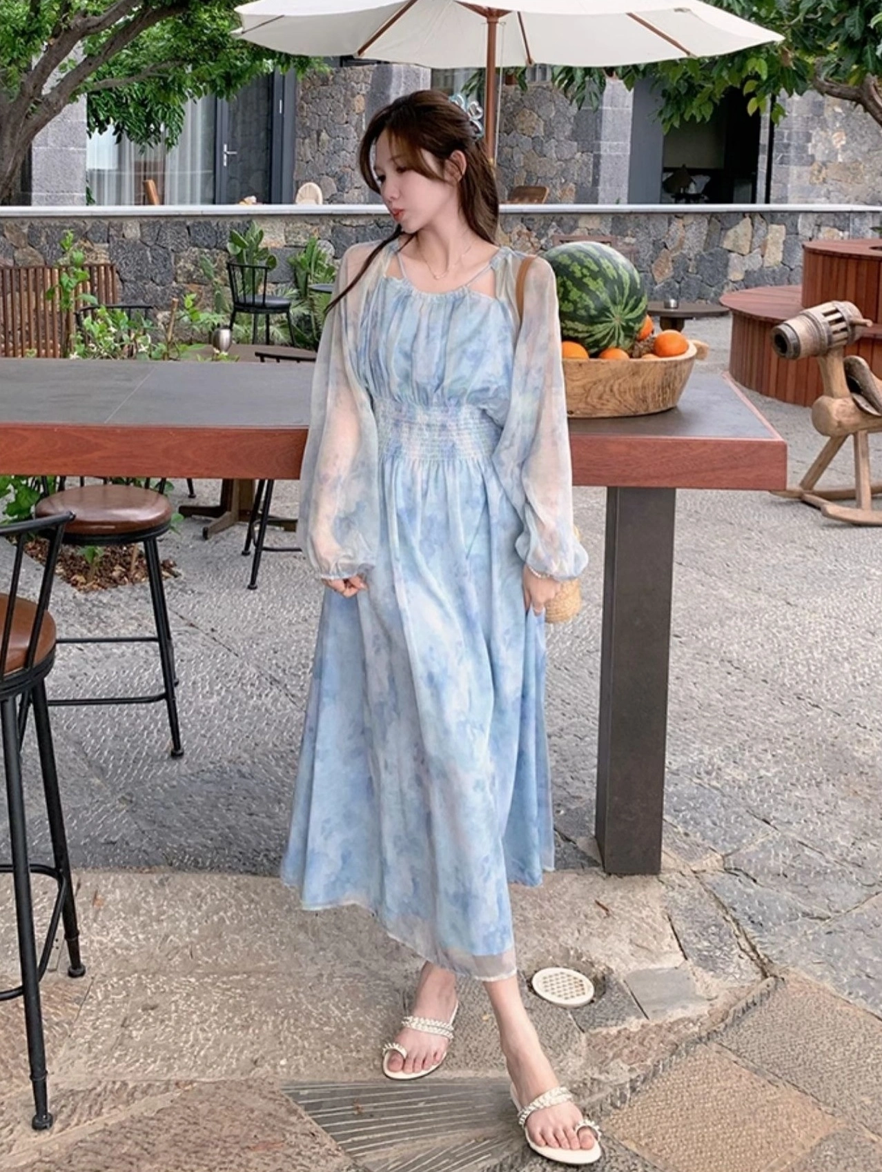 white christmas dresses Amelia Chiffon Dress main image 0