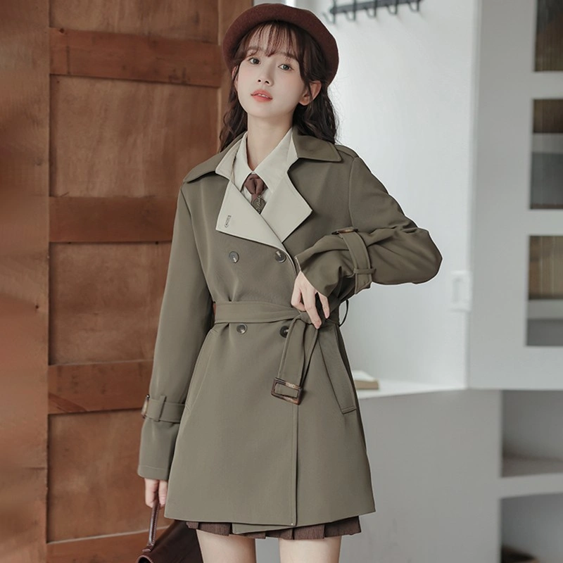 Mid-Length Style Trench Coat